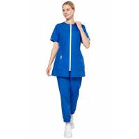 Блуза женская "Лэйн" василек