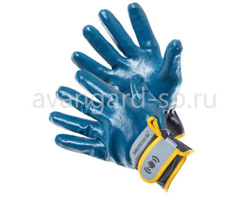 Перчатки антивибрационные «Вибростат-03» с нитриловым покрытием